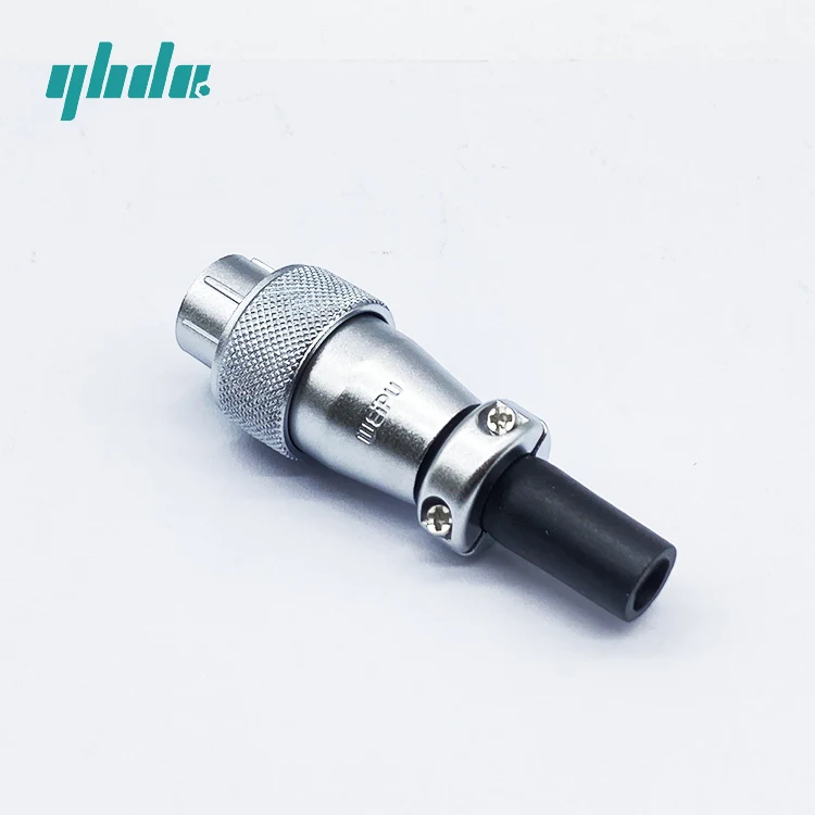TOP WS16J3TQ IP67 3 Pin Military Circular Amphenol Connector Plug PVC Sleeve Connector Male Connector for assembly Bnc Machine