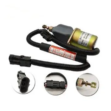 12V двигатель 6C 8 3 остановочный соленоид клапан 3930235 топлива электромагнитный отключения SA-4348-12 для 4BT 6BT