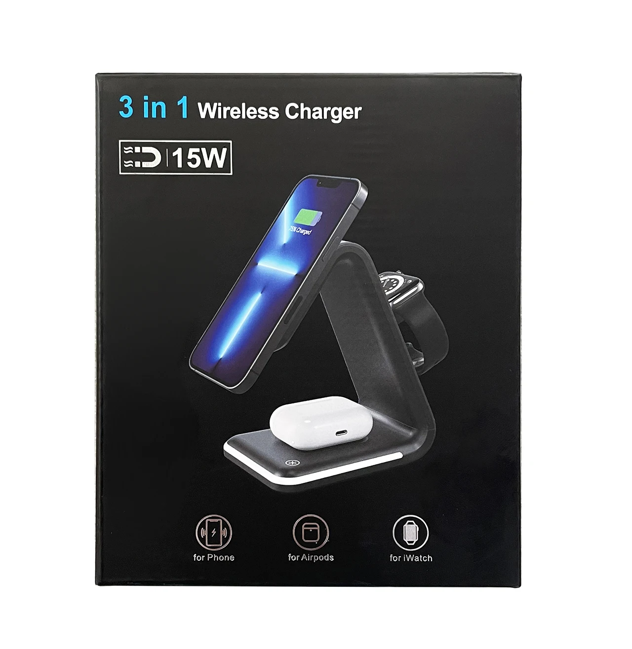 Trending Products 2022 New Arrivals home Mobile Phone 4 In 1 Magnetic 15w 10w Qi Fast Wholesale Best Wireless Charging Station