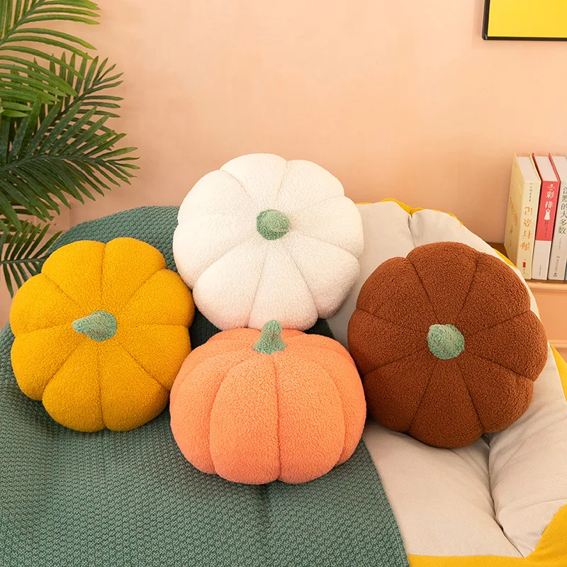 Sofa Fabric Plush Pumpkins Ghost Pillow Sofa Cushions Stuffed Animals Girls Gifts Pumpkin Plush Doll