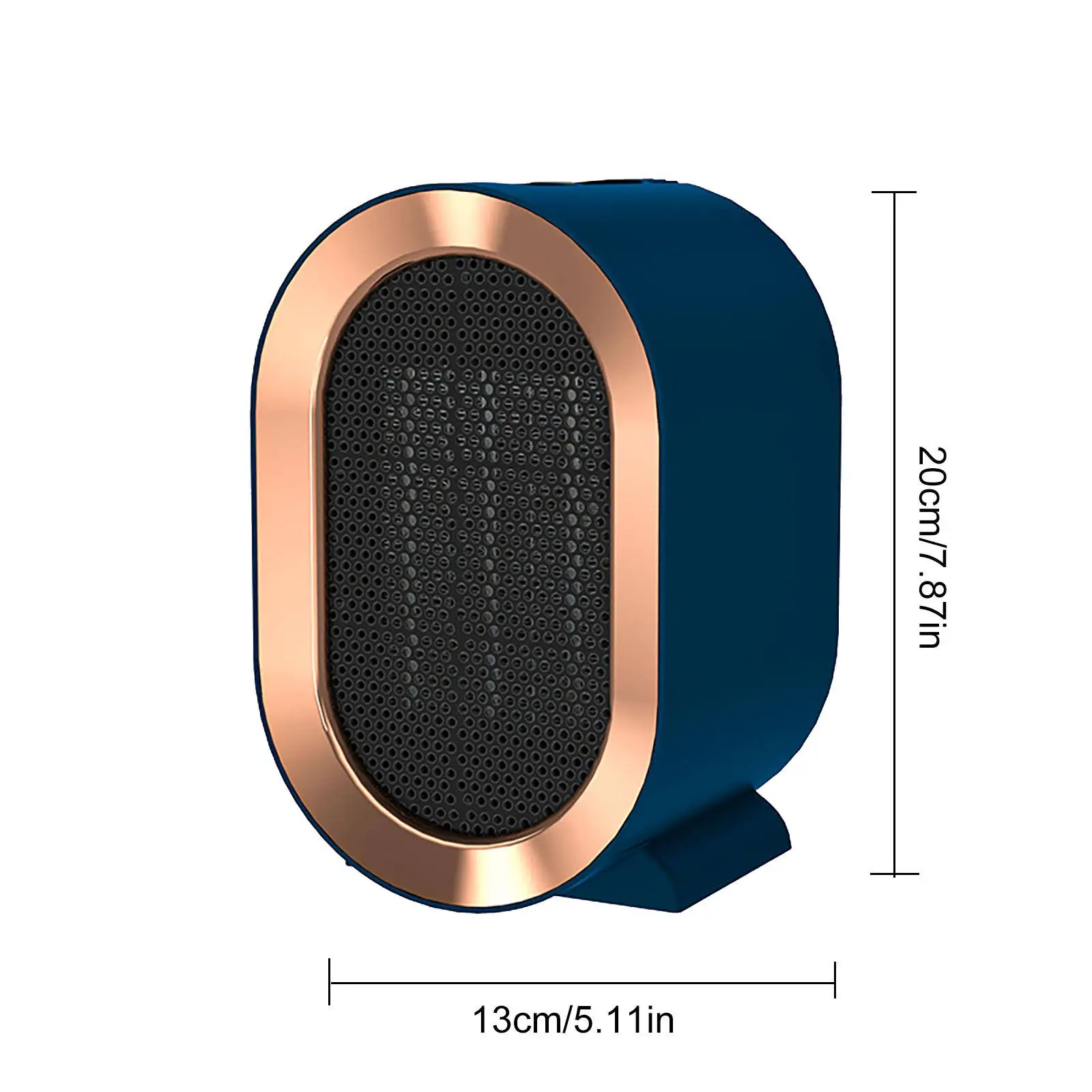 Electric Heaters Fan 1200W PTC Ceramic Heat 2-Speed Mini Low-Noise Household Desktop Space Heaters Electric Heater