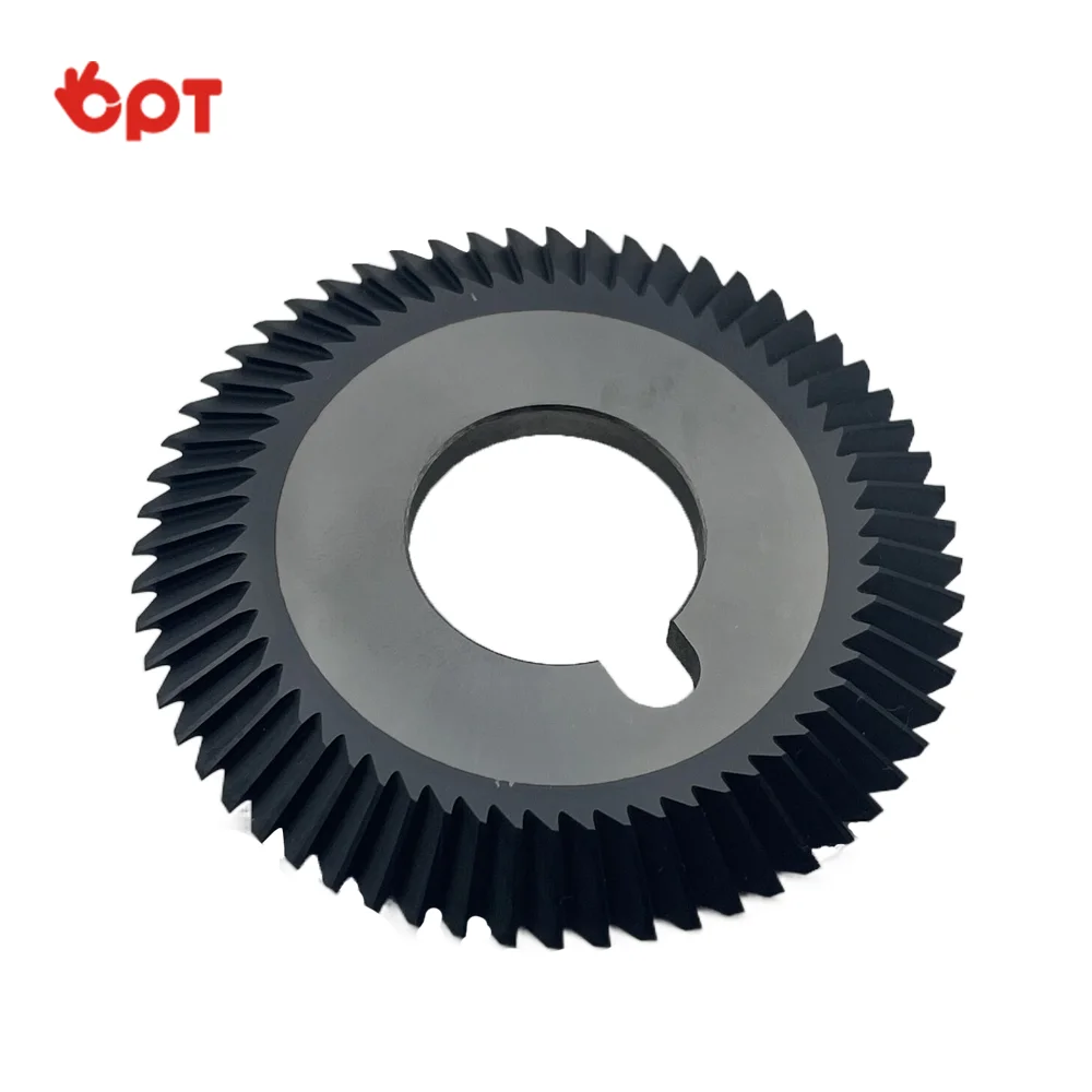 cnc milling machine solid carbide saw blade cutter for high feed side milling