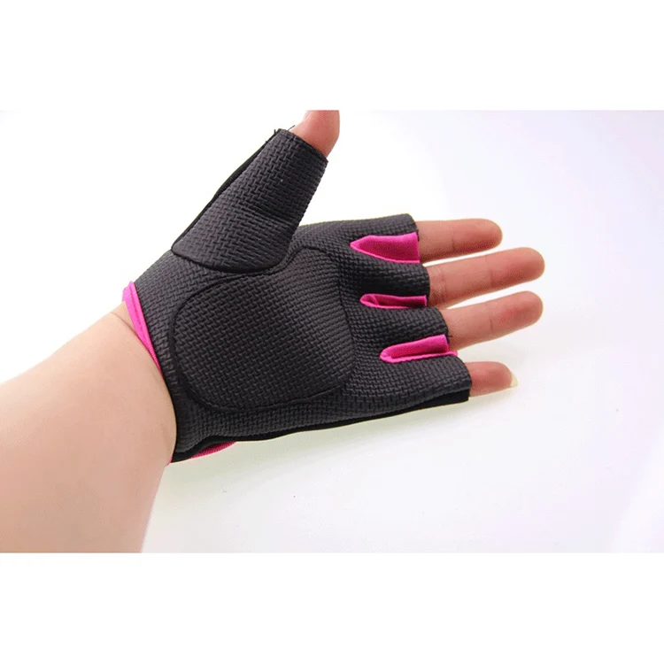 
Fitness anti-slip cycling gym half-fingered weightlifting gloves 