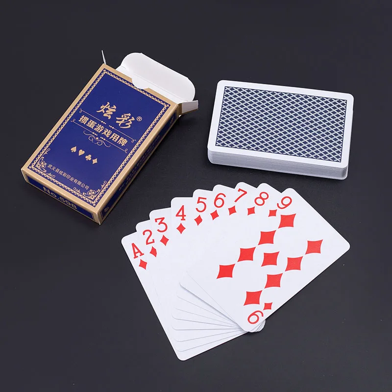 2024 Custom design playing card high quality colorful printing poker gold foil playing cards