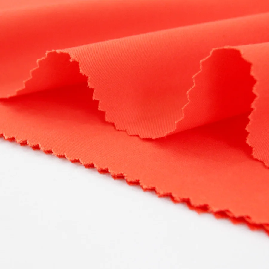 Stock woven twill textiles fabric factory wholesale solid dyed polyester cotton spandex stretch fabrics for uniform workwear