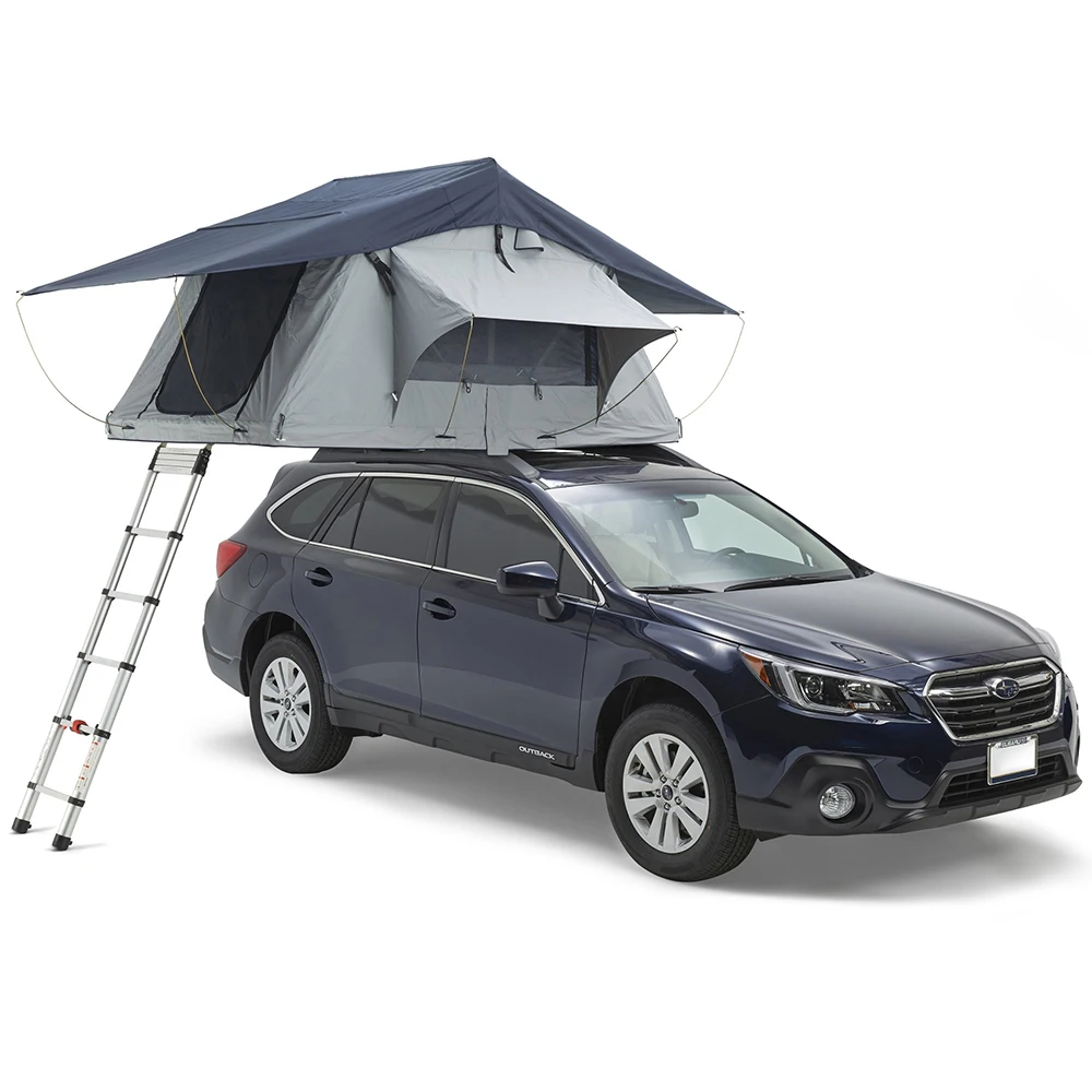 High quality aluminum car outdoor rooftop tent camping 2-3 person roof soft shell top tent