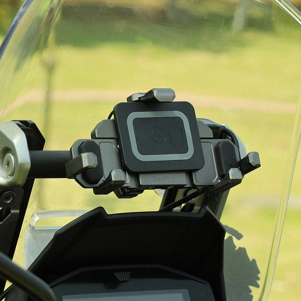 Cycling accessories  OSOPRO motorcycle cell phone holder metal CNC  crab mount