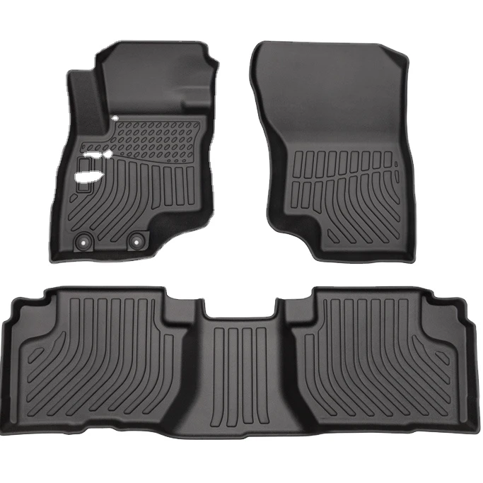 3D TPE All Weather Car Floor Mats Liners for Mitsubishi Outlander PHEV Cargo Liner Trunk Mat Carpet for Car