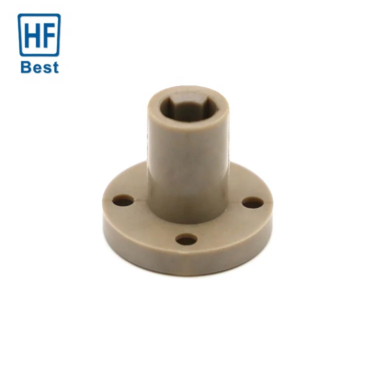 2023 new product PTFE PMP ABS engineering plastic circular parts High quality PEEK sheet Valve Plate injection molding Anti corruption high temp. 260 degree