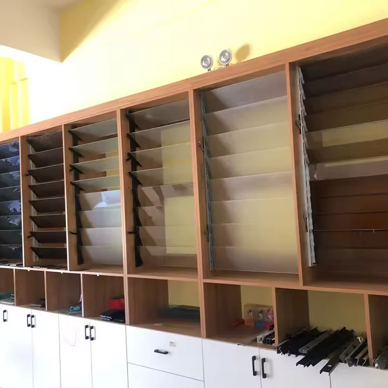 Stock goods Louvre Jalousie Window Glass Factory Price of Glass Louver 4mm, 5mm, 6mm Clear float/patterned louvre glass sheet
