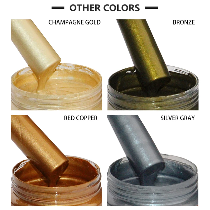 Hot Sale Flash Antirust Silver Paint Silver Paint Indoor and Outdoor Silver Paint