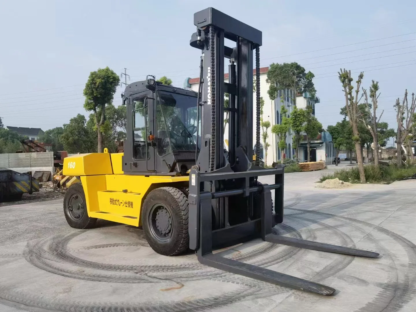 High Quality 16 Ton KOMATSU 160 Used Forklift Truck