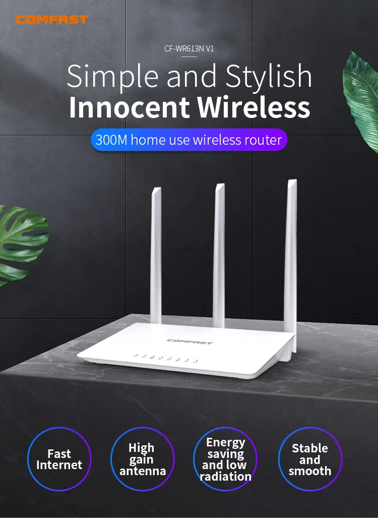 Лидер продаж по специальной цене Беспроводной Wi-Fi роутер COMFAST 300 Мбит/с для дома и