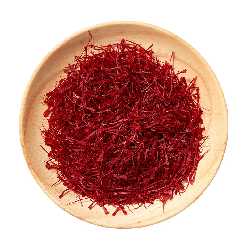 1g /bottle Wholesale Fine Quality Dried Chinese Herbal Drinks Red Color Natural Saffron Flower