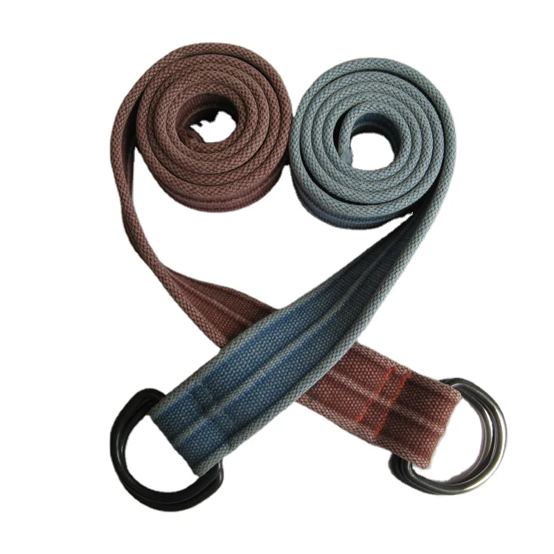 38MM pure cotton environmental protection men and women D-ring belt