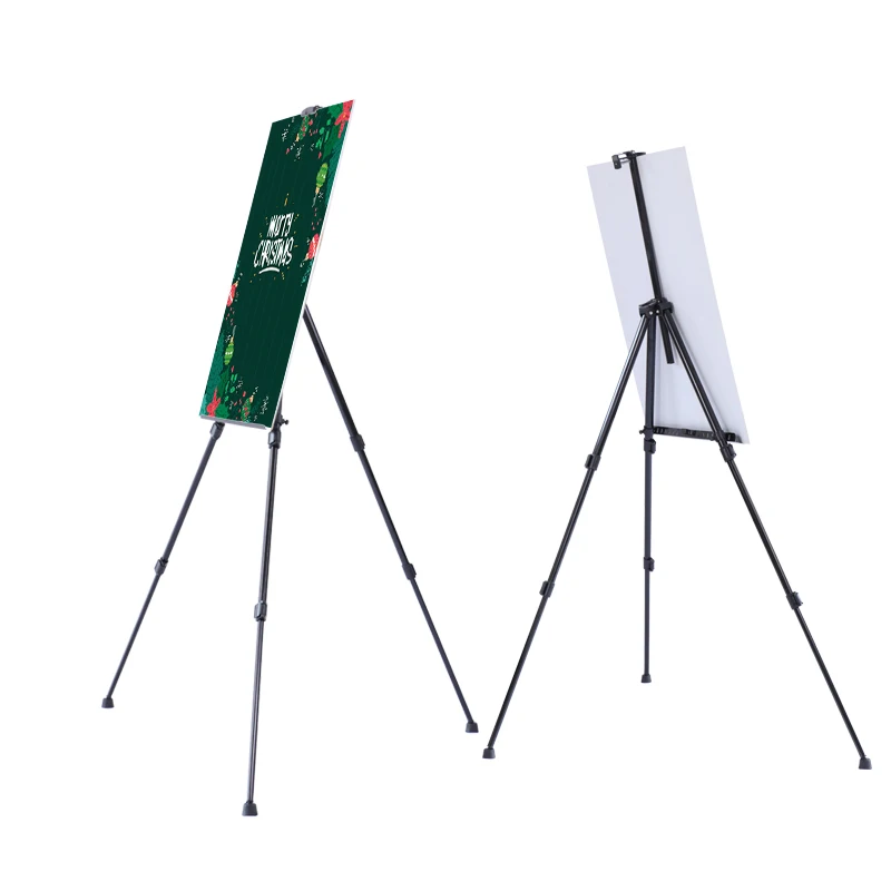 Hot Sale Professional Supplier Tripod Banner Display Portable Folding Durable Poster Easel