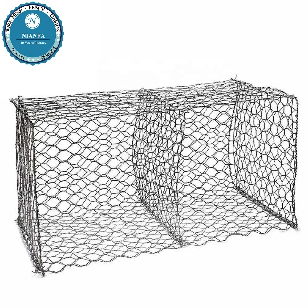 China suppliers Guangzhou factory garden customized size welded pvc coated galfan cheap price gabion box