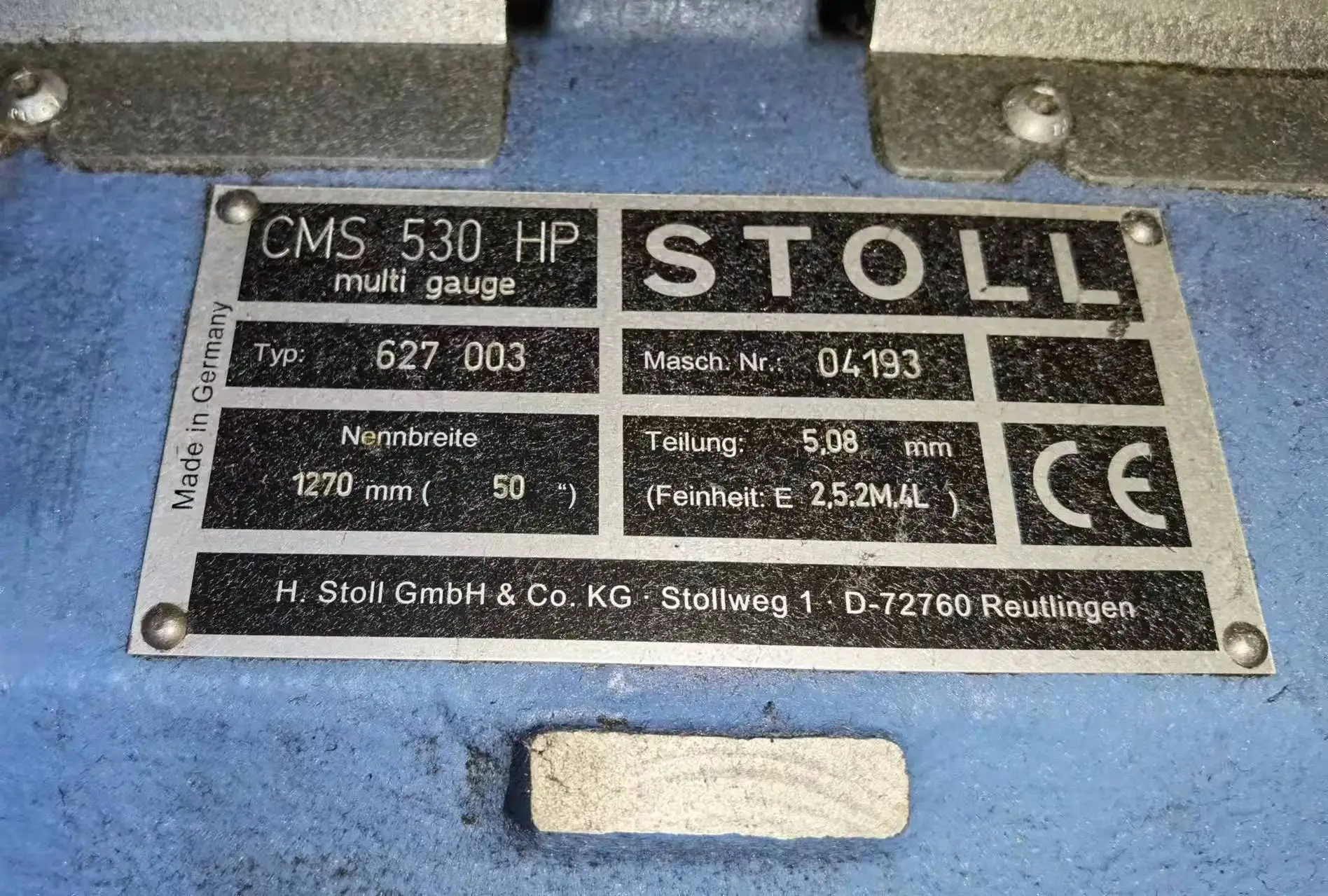 used stoll flat knitting machine 530HP E14/E7.2