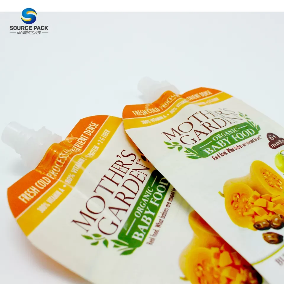 Custom Gravure Printing Stand Up Spout Pouch Beverage Liquid Milk Fruit Drink Plastic Packing Juice Bag