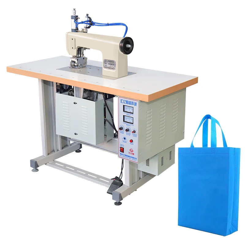 HYZ Ultrasonic lace Sewing Machine for Nonwovens Making shopping bags
