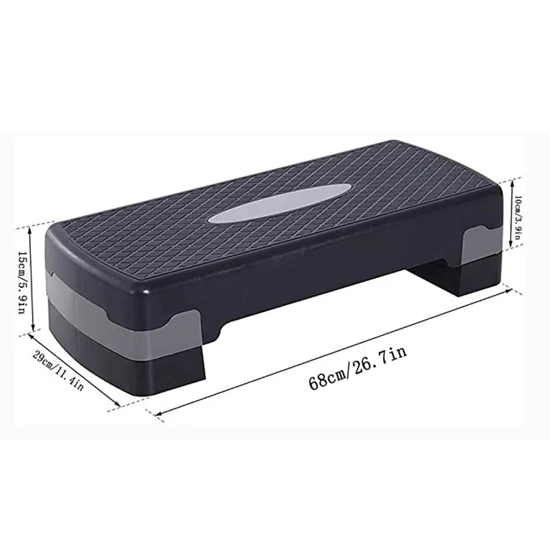 Cheap Non-slip Surface muscle customized high quality Plastic Aerobic Fitness Step