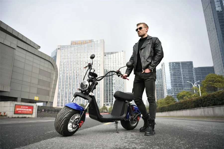 New Model Electric Scooter 3000w Eec Coc Citycoco 2000w 4000w Removable Battery E Chopper 80km/h