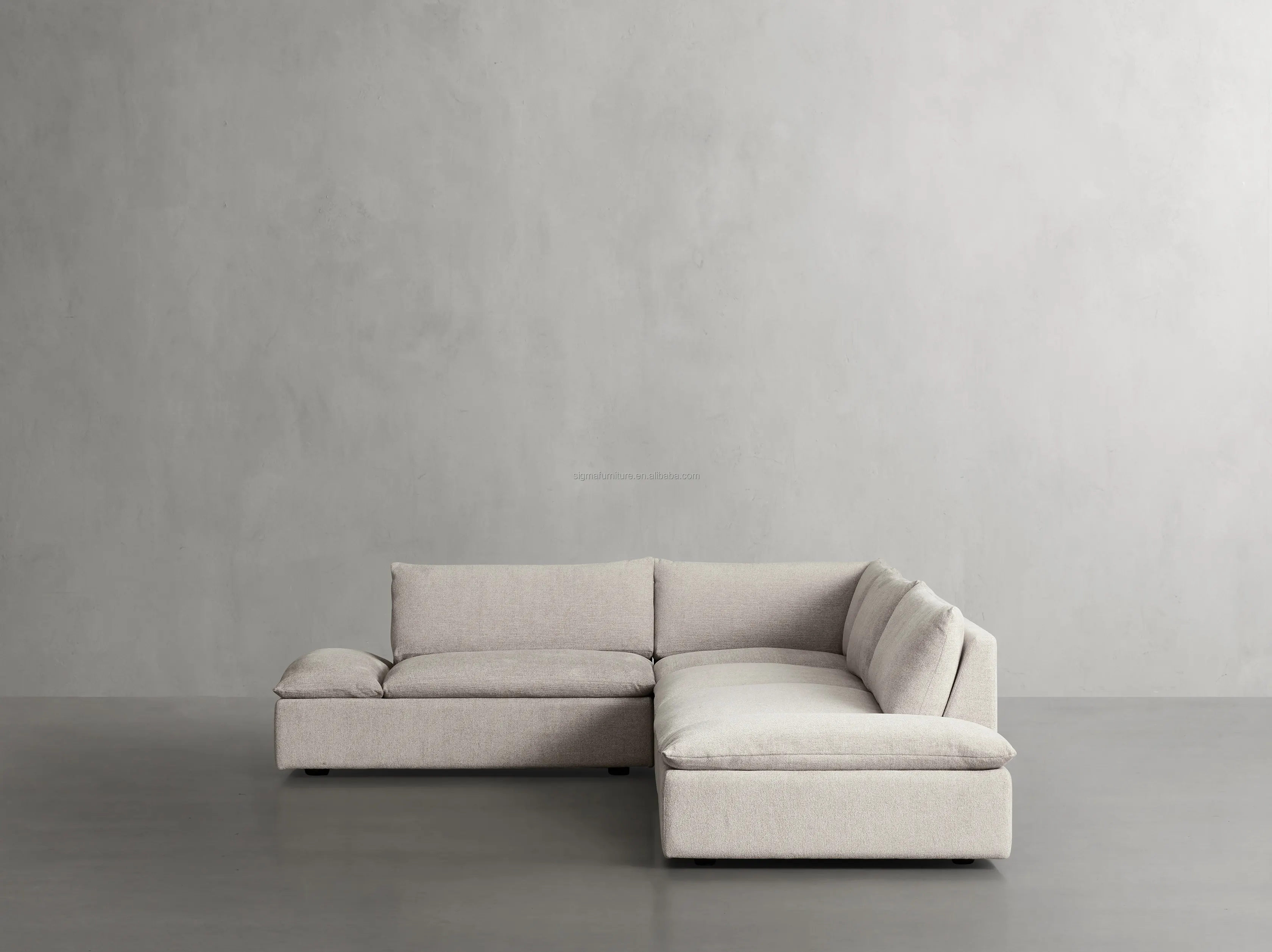 modern luxury 4 pieces modular top quality hot design sofa ideas best high end l-shape sofa set