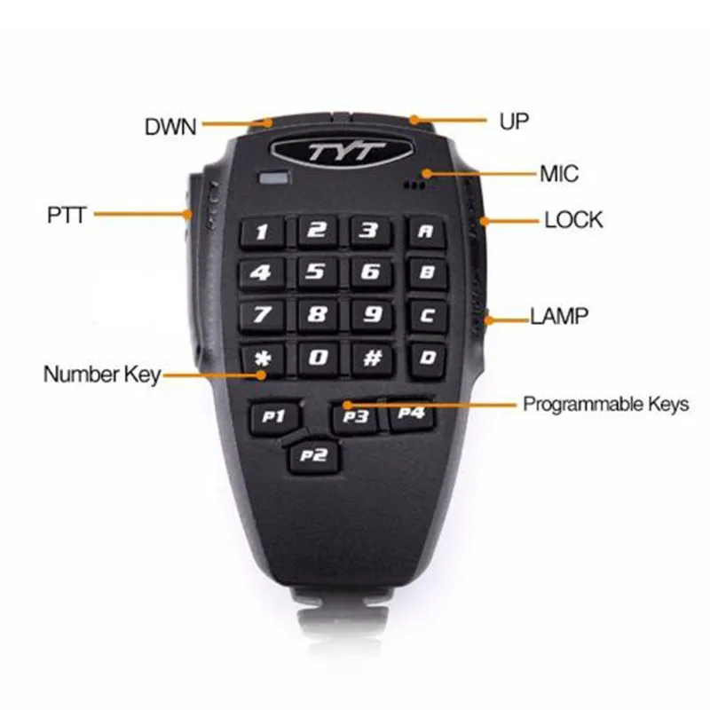 TYT Quad Band Мобильный трансивер автомобильная радиостанция TH-9800 диапазона квада 29/50/144/430 МГц 50 Вт иди и болтай Walkie Talkie “иди woki токи 2 тон/5