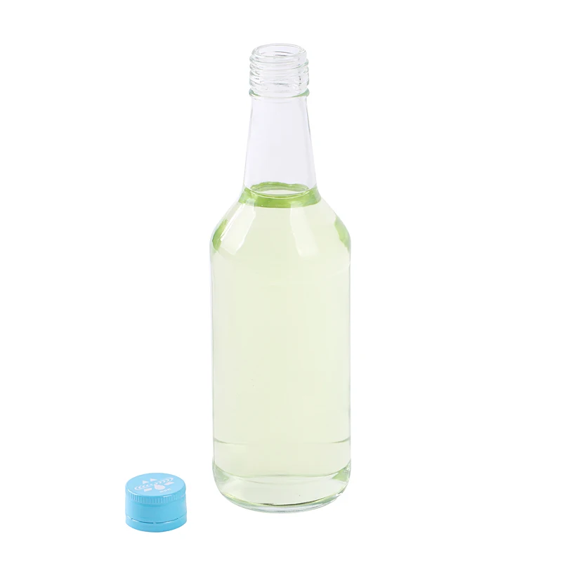 Прозрачная Корейская бутылка soju 360