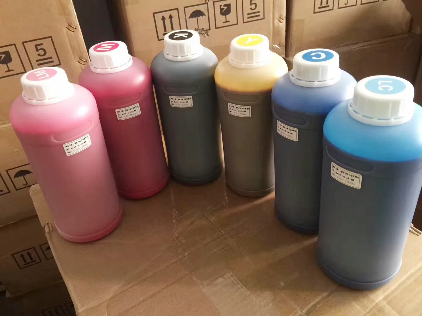 KAWALONG eco solvent ink DTF white ink UV ink