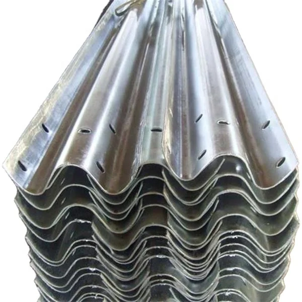 Hot Dipped Galvanized Steel Highway Guardrails Traffic Barriers for Road Use Guard Rails for Sale