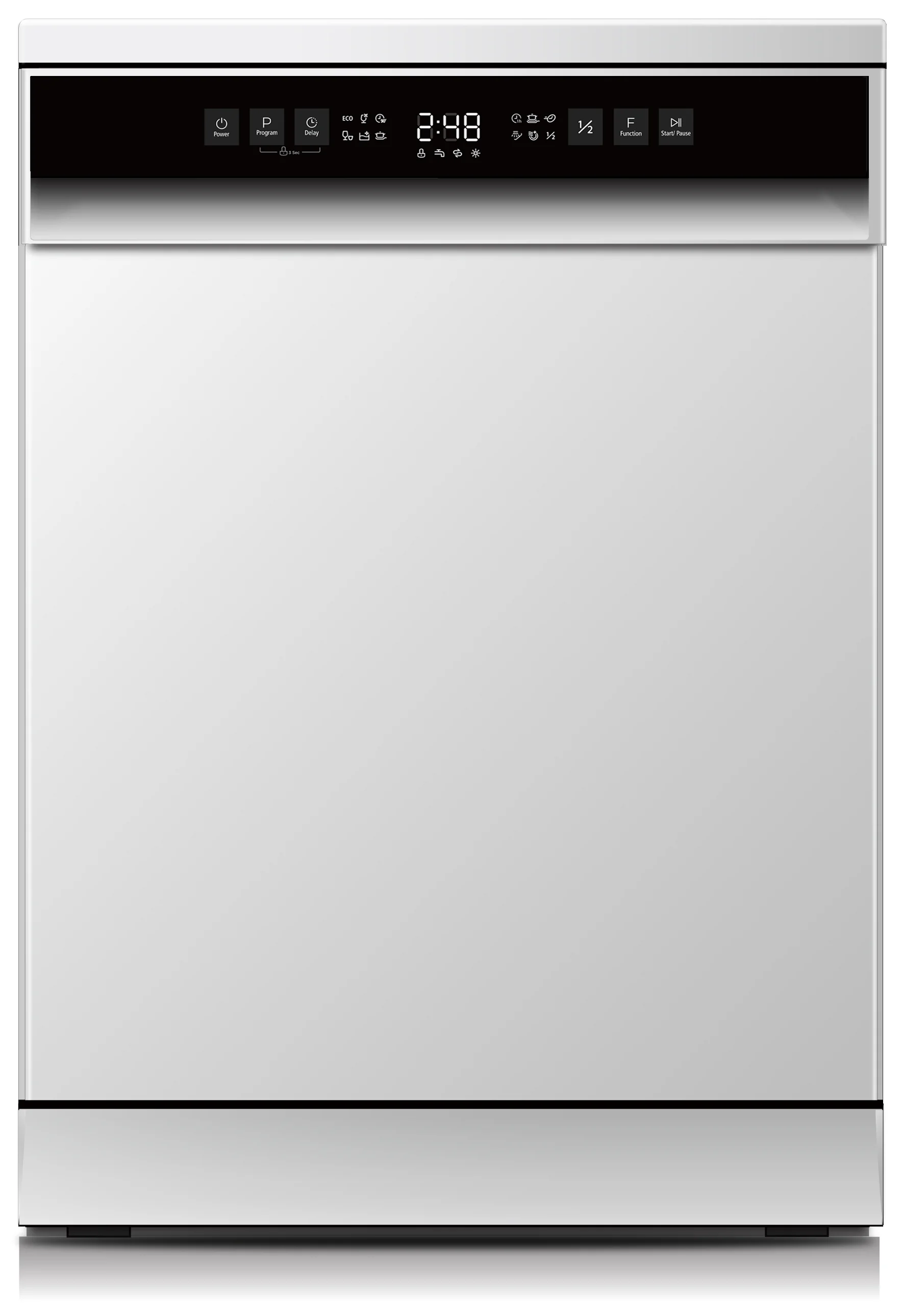 BDWFS15-SUPER 845mm height 8 wash programs 15 Place Sett. Freestanding Dishwasher