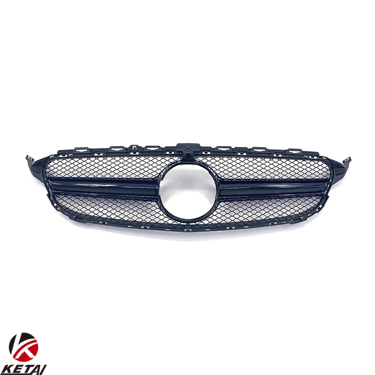 High Quality AMG Style Car Front Bumper Grille Accessories For BENZ W205 C205 2015-2018