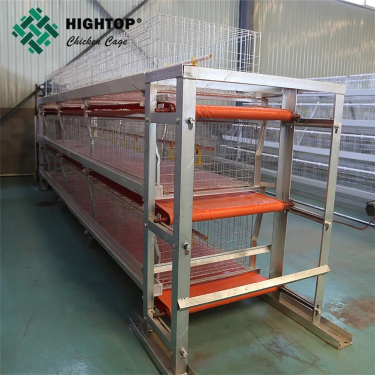 
Автоматическая оцинкованная клетка для бройлеров типа h 