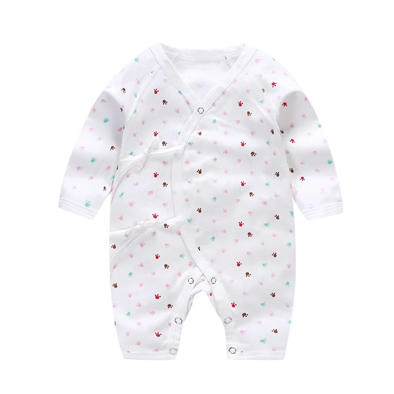
Baby Girl Cute Coverall Pajamas Onesie Long Sleeve Romper 0-24 Months Jumpsuit 