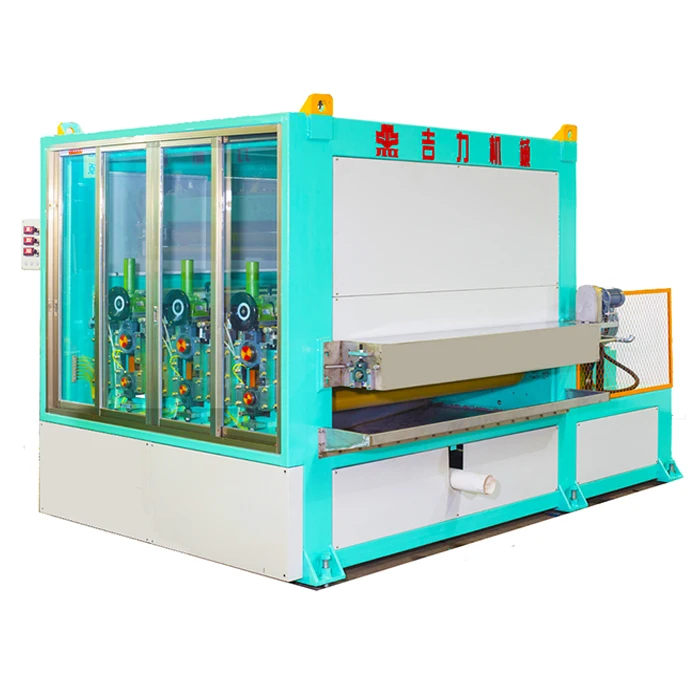 
wide belt dry operation grinding polishing machine 