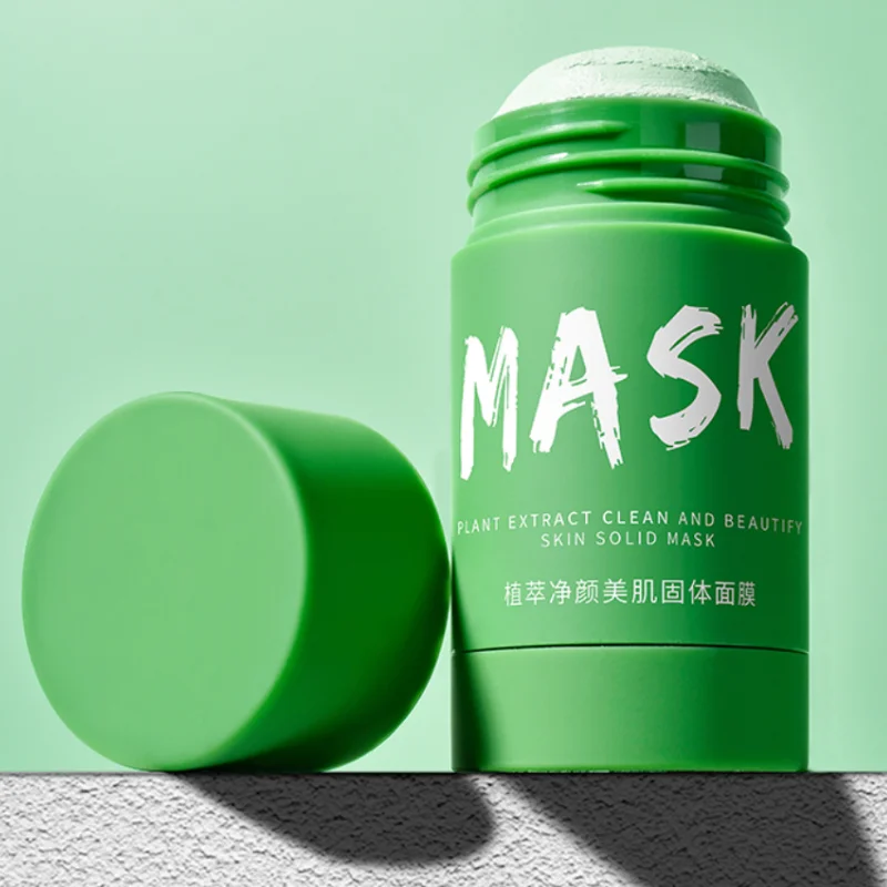 Cleansing Face OEM Remove acne Green Tea Clay Mask Facial Mask Stick Facial Mask