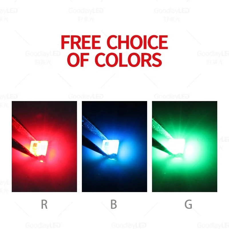 Крошечная SMD 1515 RGB микро Светодиодная лента шириной 4 мм