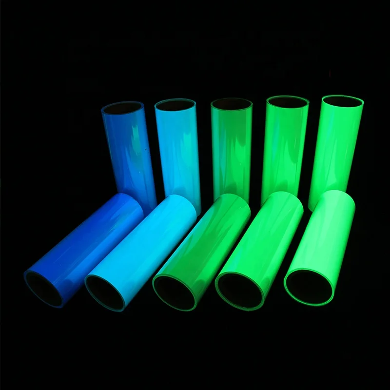 Colored Glow In The Dark Film For Decoration