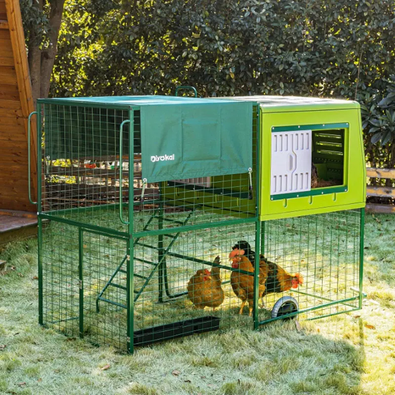Mobile Egg Laying Backyard Caged Chicken Coop Chicken Coop For Sale Online