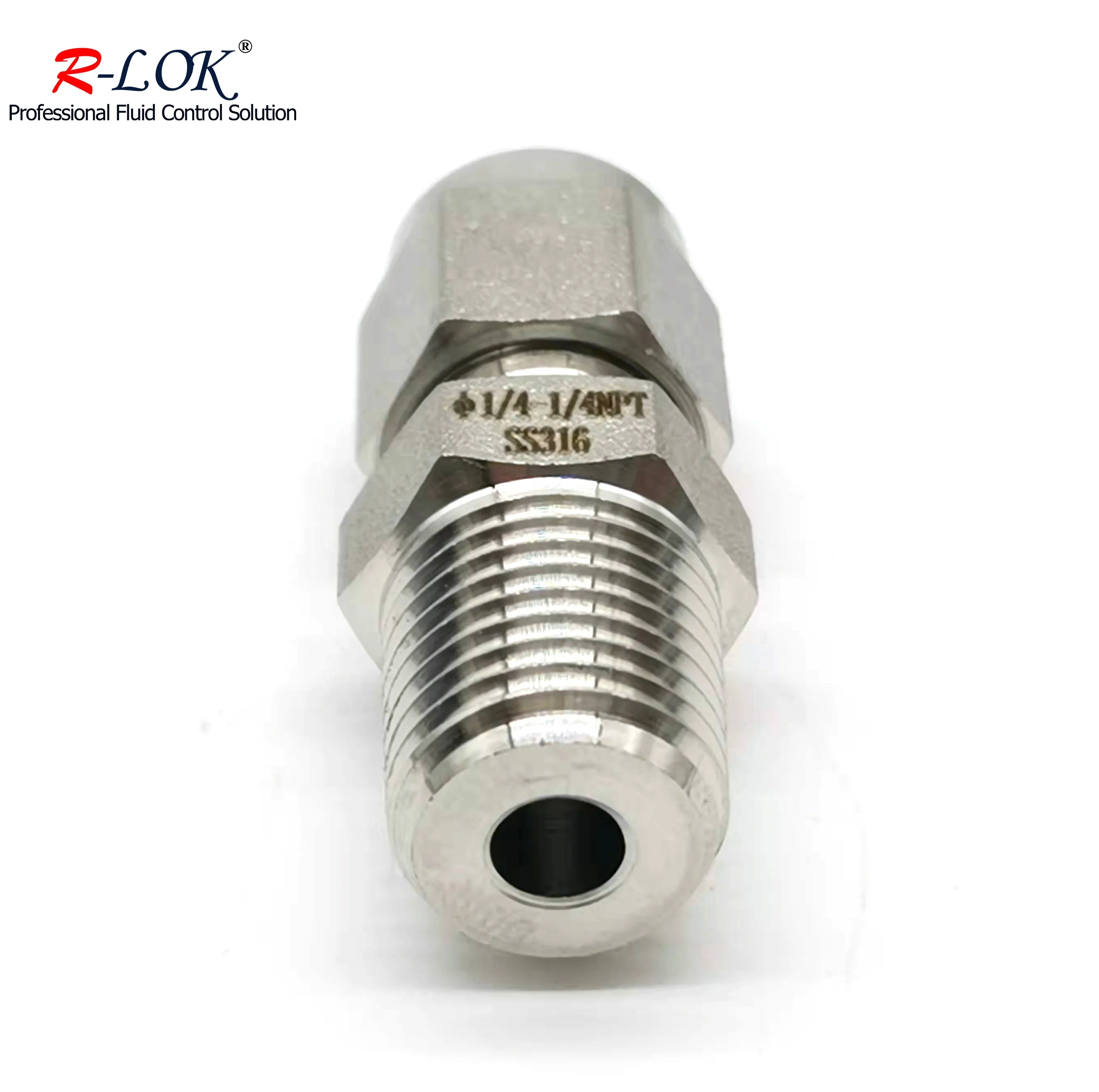 Соединитель MACHO 1/2 SWAGELOK FITTING DE ACERO INOX. 8 мм OD 3/8 PULG NPT