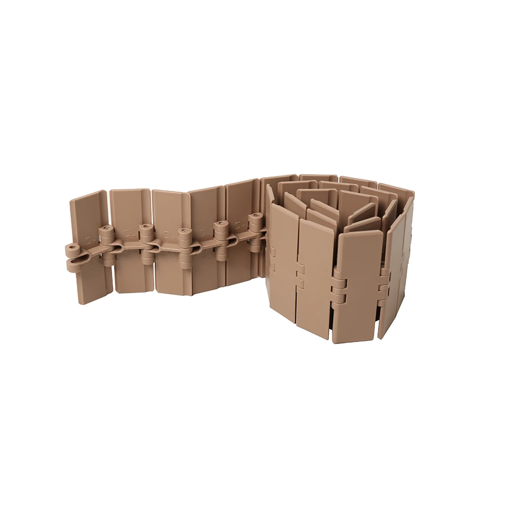 Plastic chain plate 820K POM single more straight plastic chain plate conveyor belt tracking Guide Conveyor Belt