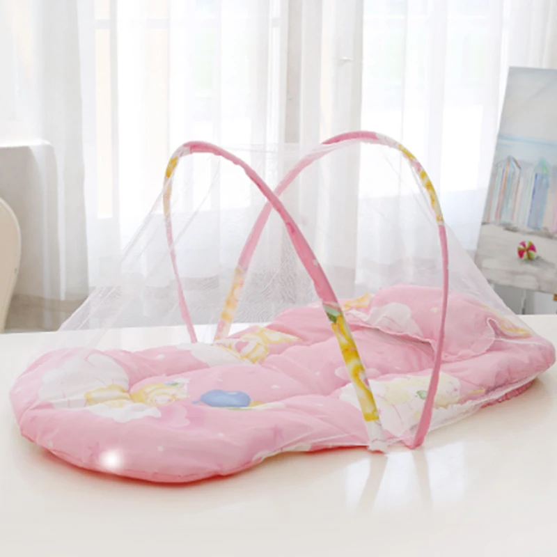 Портативная кроватка bb в кровать с москитной сеткой, бионическая кроватка против давления, складная детская кроватка для новорожденных