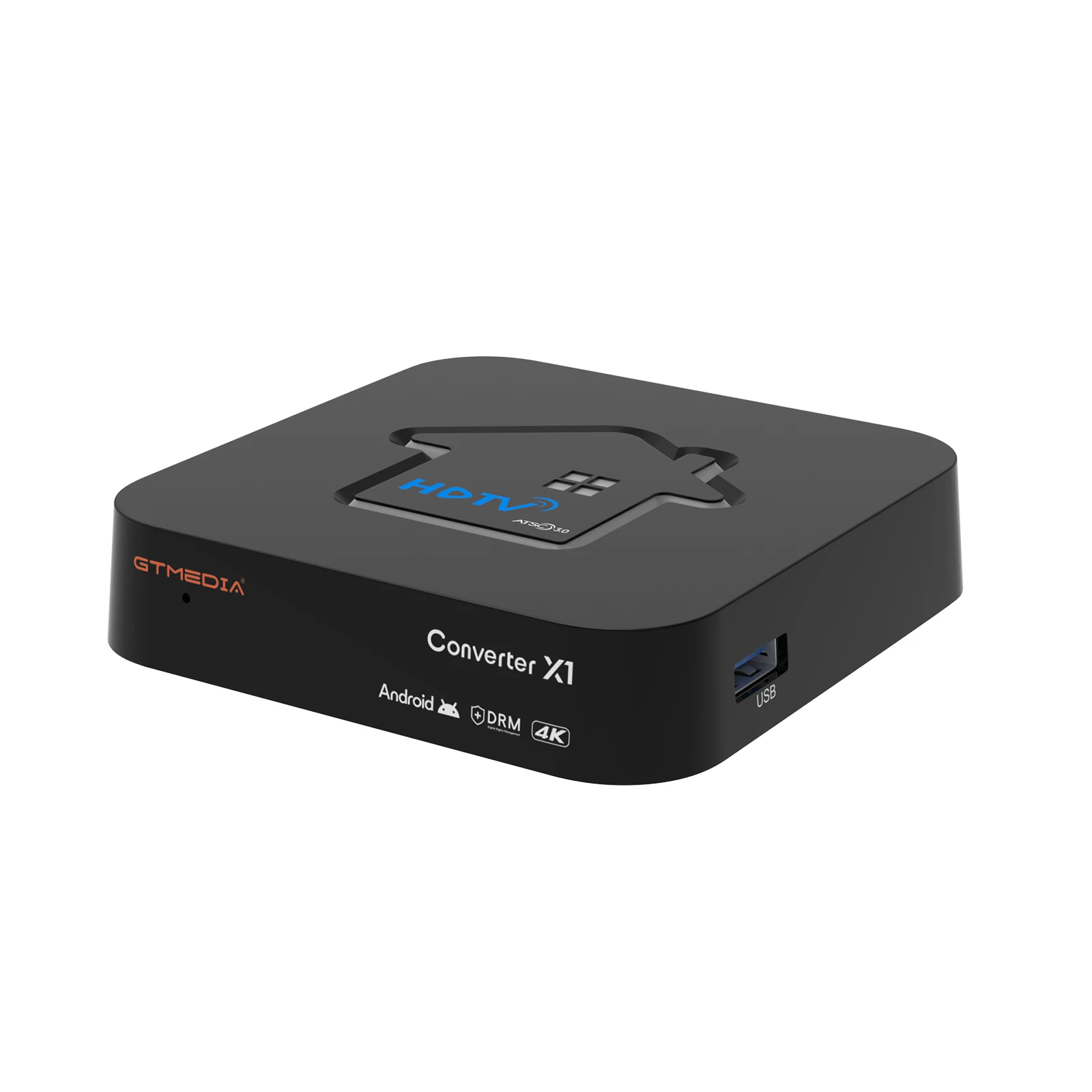 Best cheapest GTMEDIA Wholesale High Quality HDTV Converter X1 Smar Android TV Box 2+32GB High Speed 4K Android 11.0 ATSC TV Box