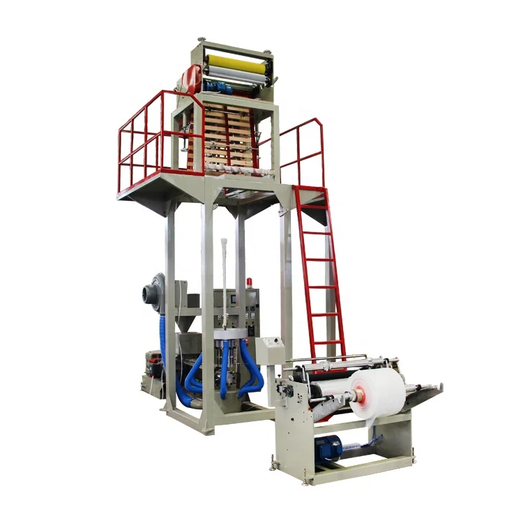 
mini hdpe blown film extrusion for T-shirt bags 