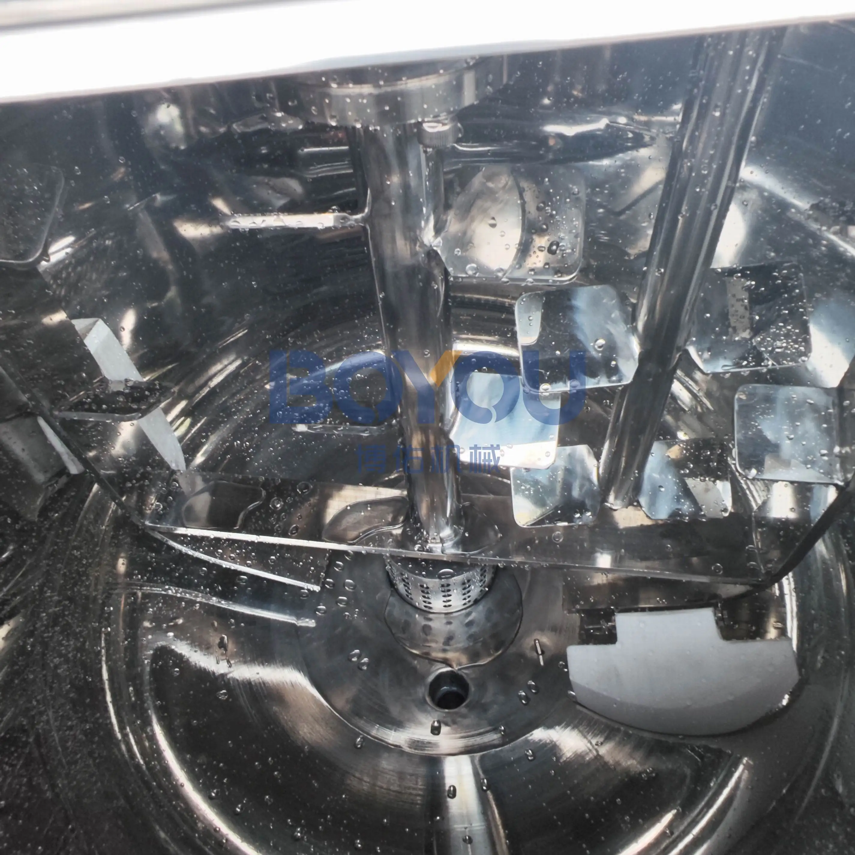 100l Jacket Heating Mixer Tank Cream Dispenser Machine Agitator Hand Soap Body Cream Homogenizer Tank Industrial Mixer