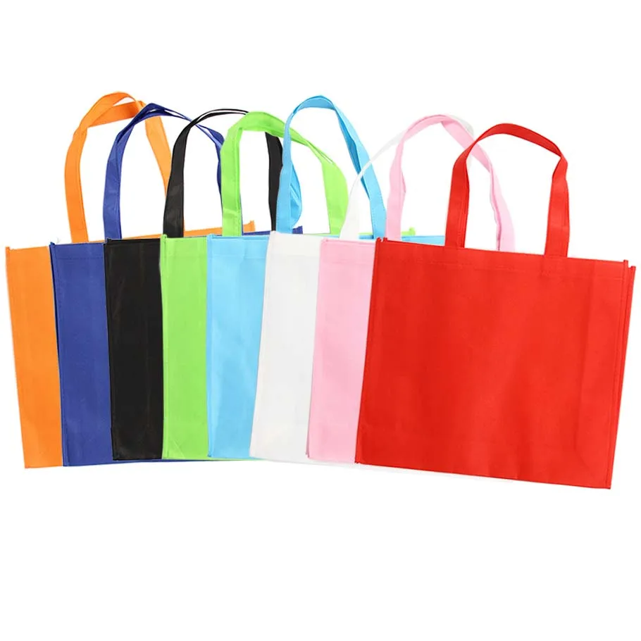 Custom Reusable Laminated Polypropylene Non Woven Bag Recycle Rpet Tote Shopping Bag