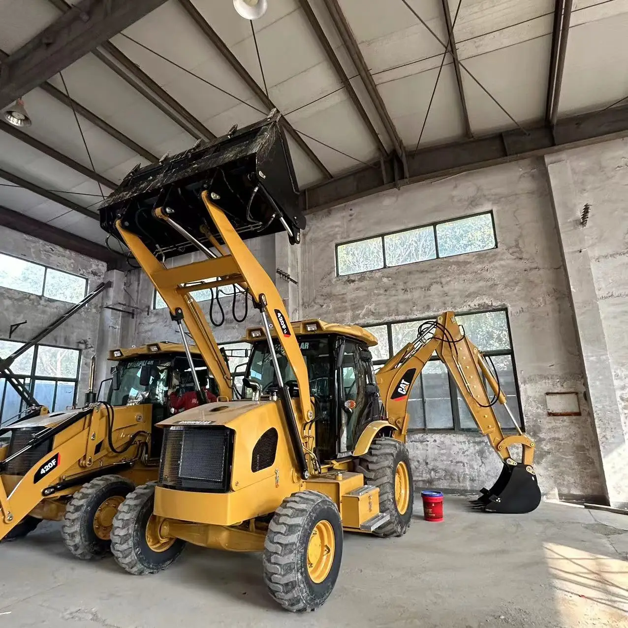 New arrival Backhoe Loader used Caterpillar 420f 420f2 with high working efficiency