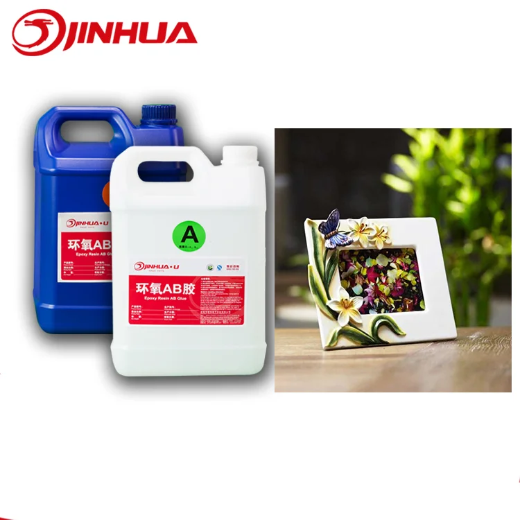 Highly transparent liquid epoxy resin for photo frame surface coating waterproof and scratch resistant