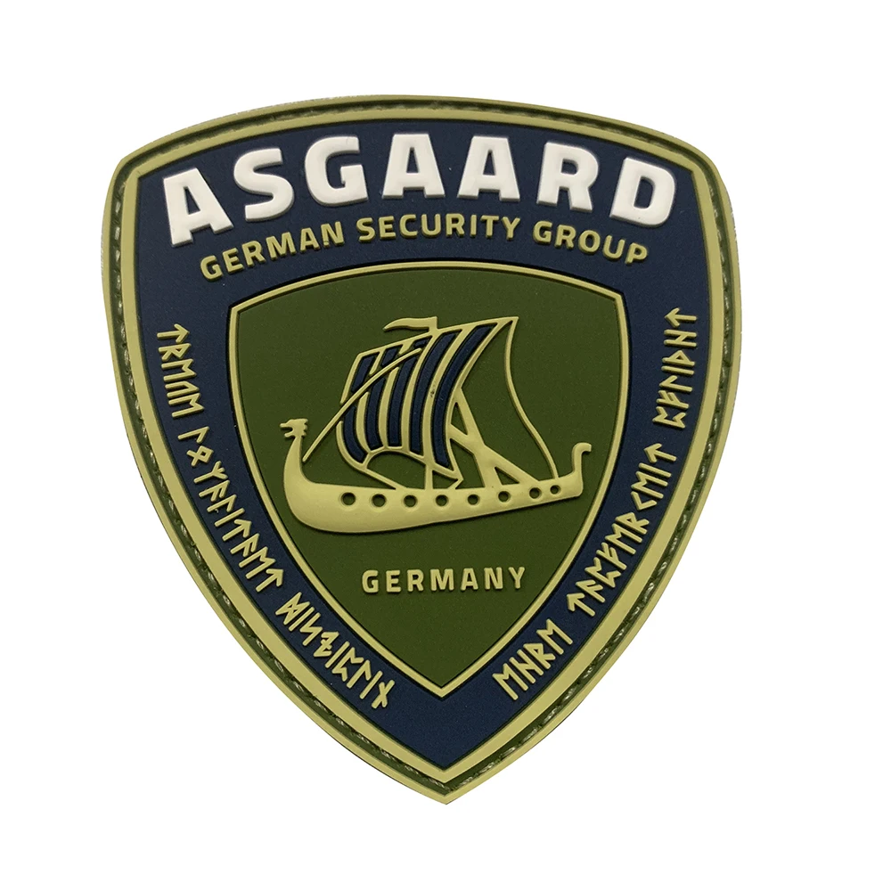 Wholesale custom rubber pvc patch label with factory price